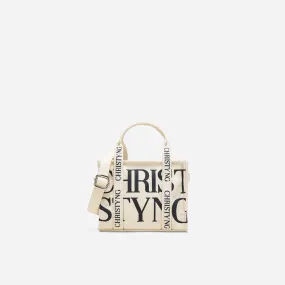 Tokyo Micro Print Tote Bag