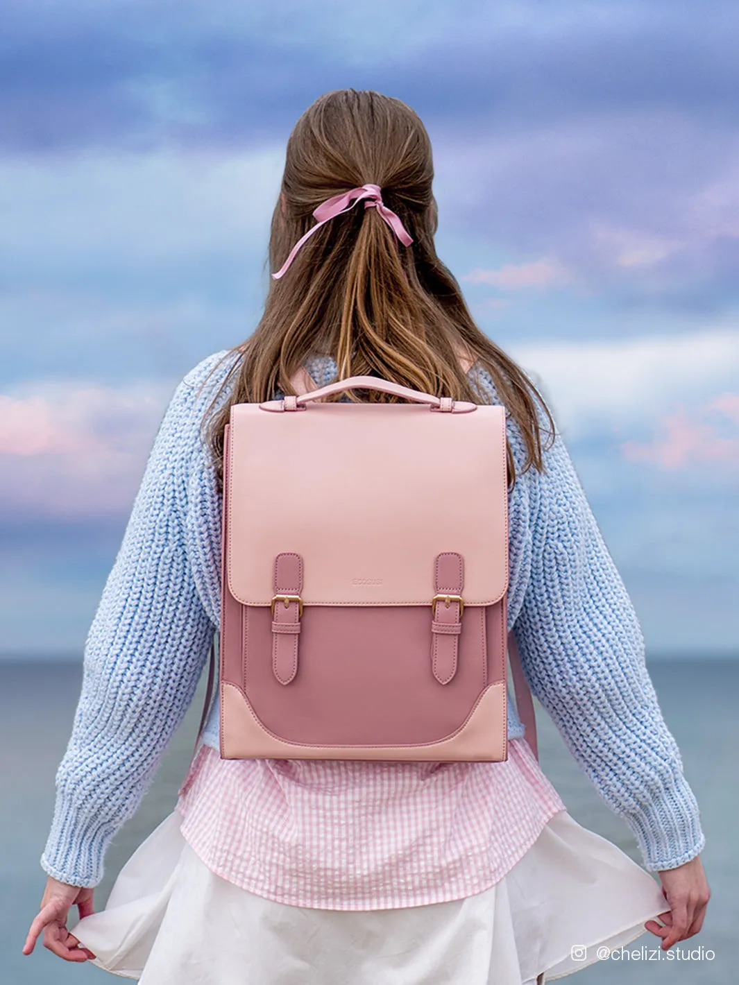 Verbena Vintage Laptop Backpack