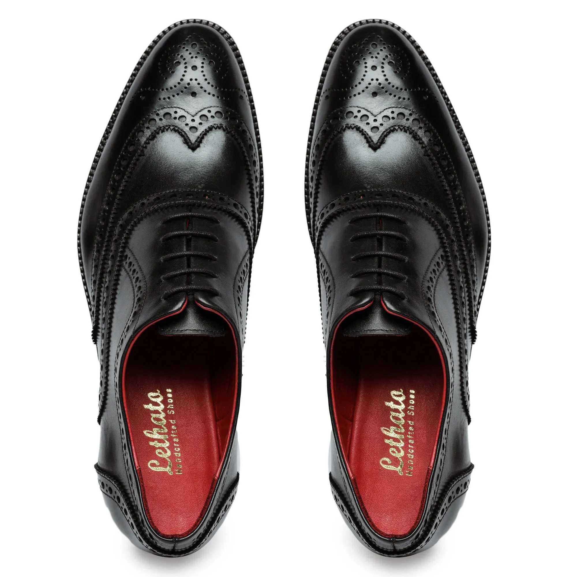 Wingtip Brogue Oxford - Black