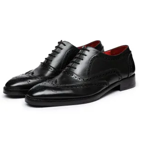 Wingtip Brogue Oxford - Black