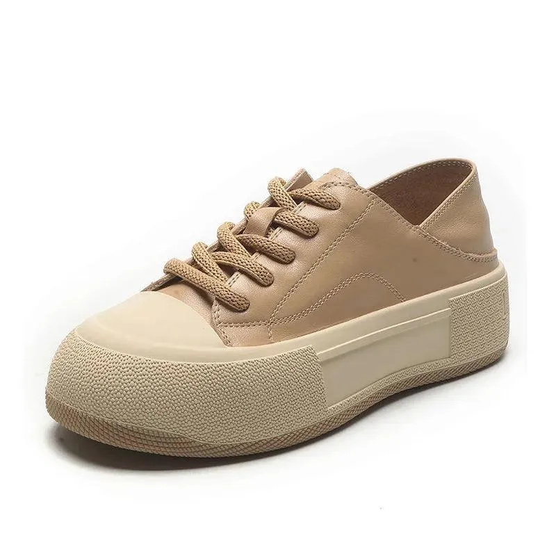 Y175 Women's Casual Shoes - Platform Sneakers With Thick Bottom